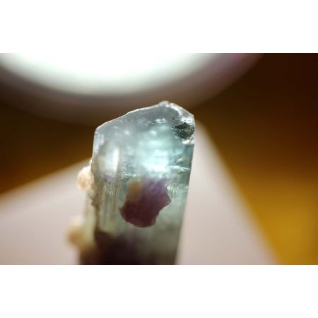 bicolor Turmalinkristall
