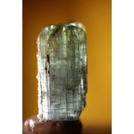 bicolor Turmalinkristall-Aggregat