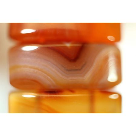 Karneolstreifen-Armband