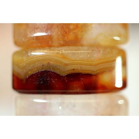 Karneolstreifen-Armband