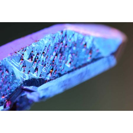 Aura-Cobalt-Laser-Lemuria-Kraterkristall(male), Chronikhüter, geheilte Endfläche DOE