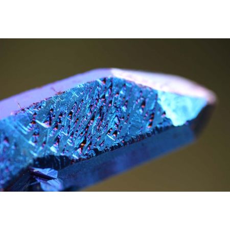 Aura-Cobalt-Laser-Lemuria-Kraterkristall(male), Chronikhüter, geheilte Endfläche DOE