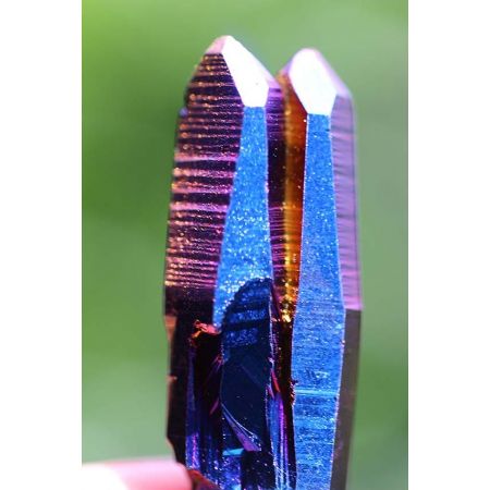 Aura-Cobalt-Doppel-Laser-Lemuria-Energiekristall