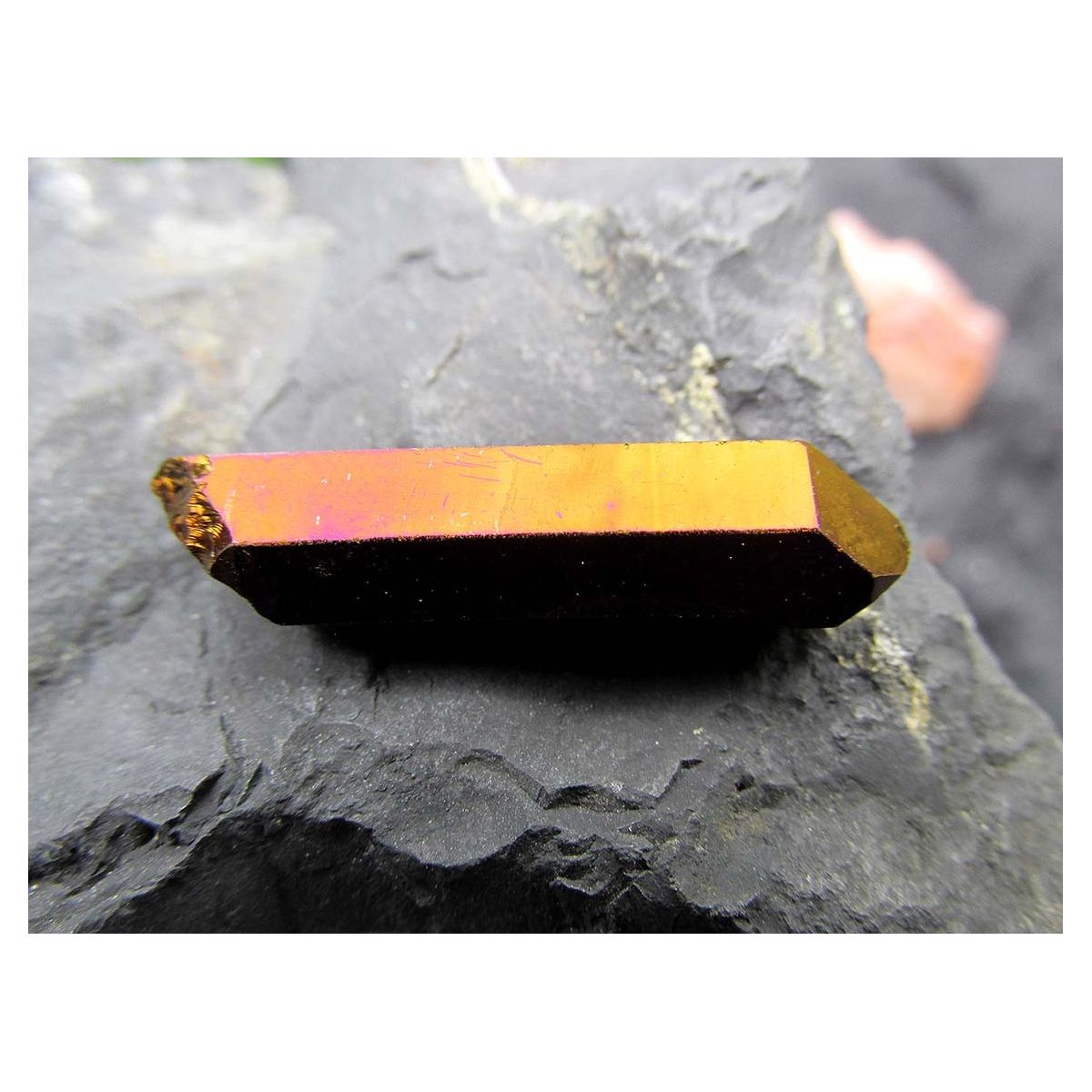 Aura-Titanium(dunkel), BK-Energiekristall