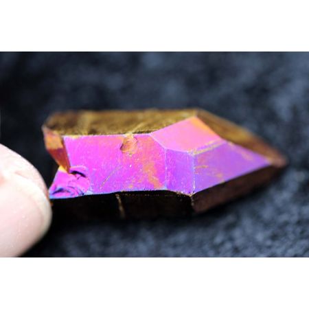 Aura-Titanium(dunkel), BK-Energiekristall