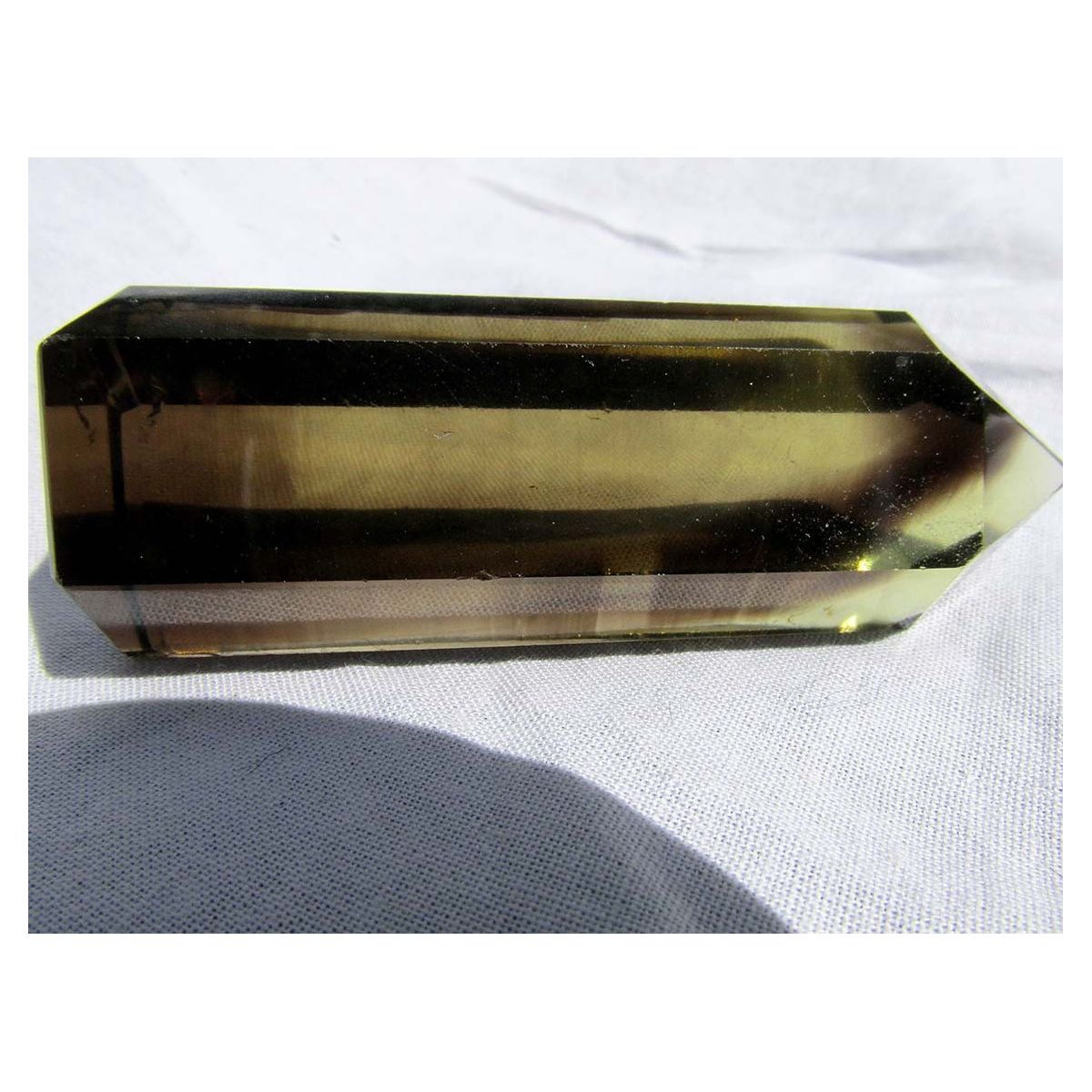 Grünes Gold+Rauchphantome-Energiekristall(male)