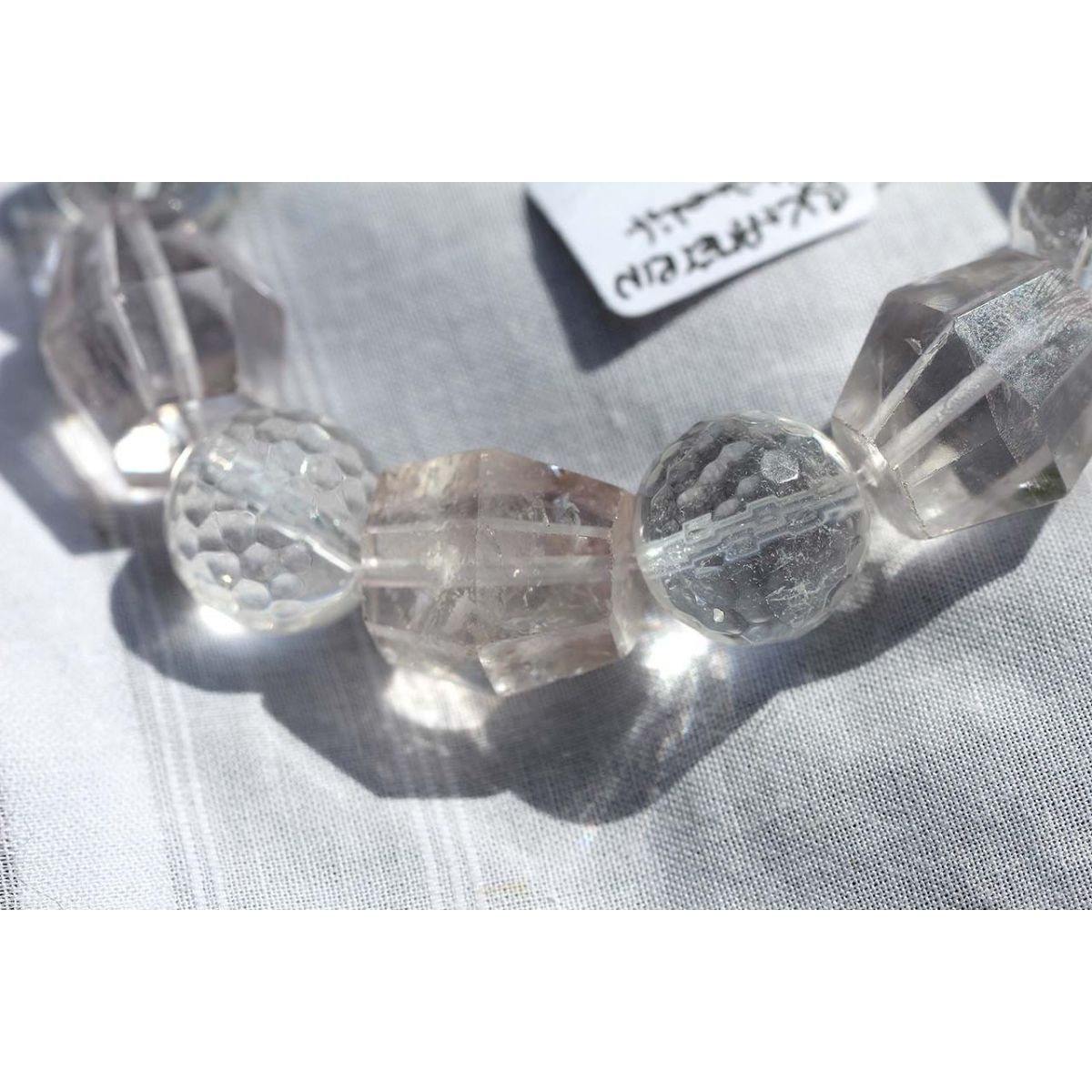 Bergkristall-/Ametrin-Energie-Kristall-Armband