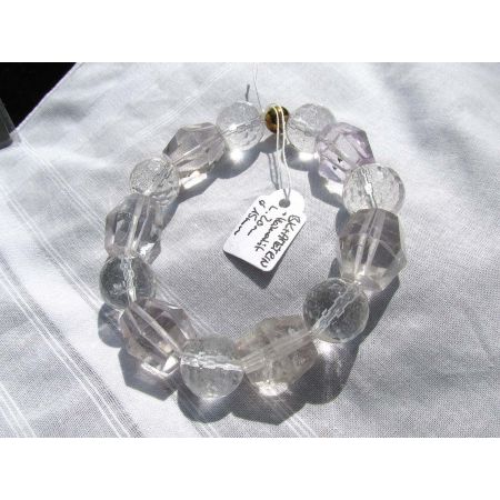 Bergkristall-/Ametrin-Energie-Kristall-Armband