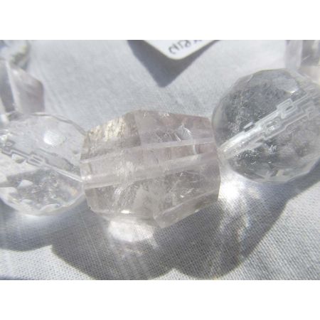 Bergkristall-/Ametrin-Energie-Kristall-Armband