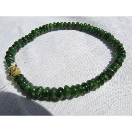 Chromdiopsid-Energie-Armband