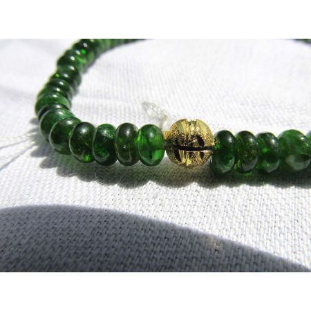 Chromdiopsid-Energie-Armband