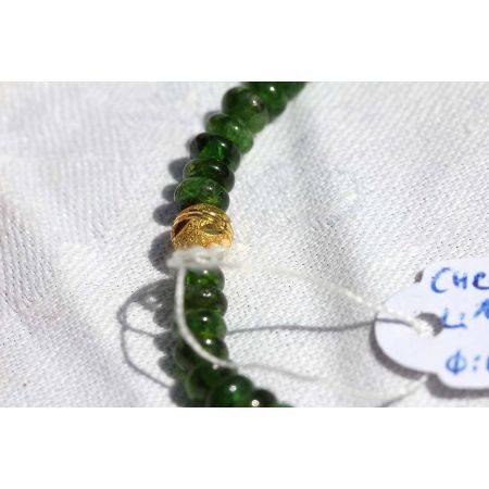 Chromdiopsid-Energie-Armband