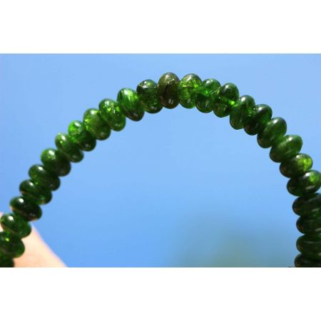 Chromdiopsid-Energie-Armband