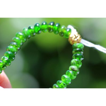 Chromdiopsid-Energie-Armband