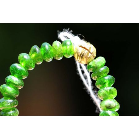 Chromdiopsid-Energie-Armband