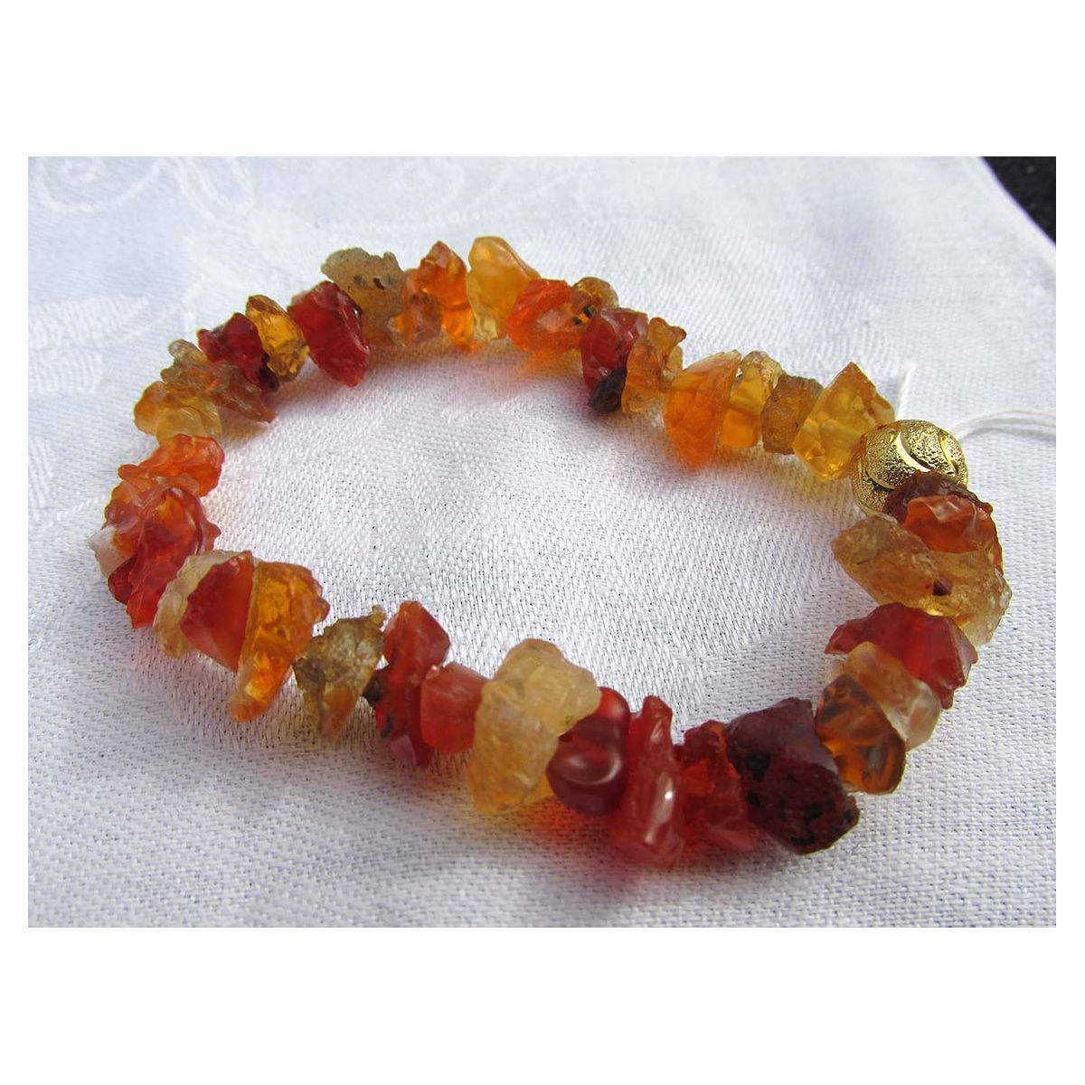 Feueropal Energie Armband