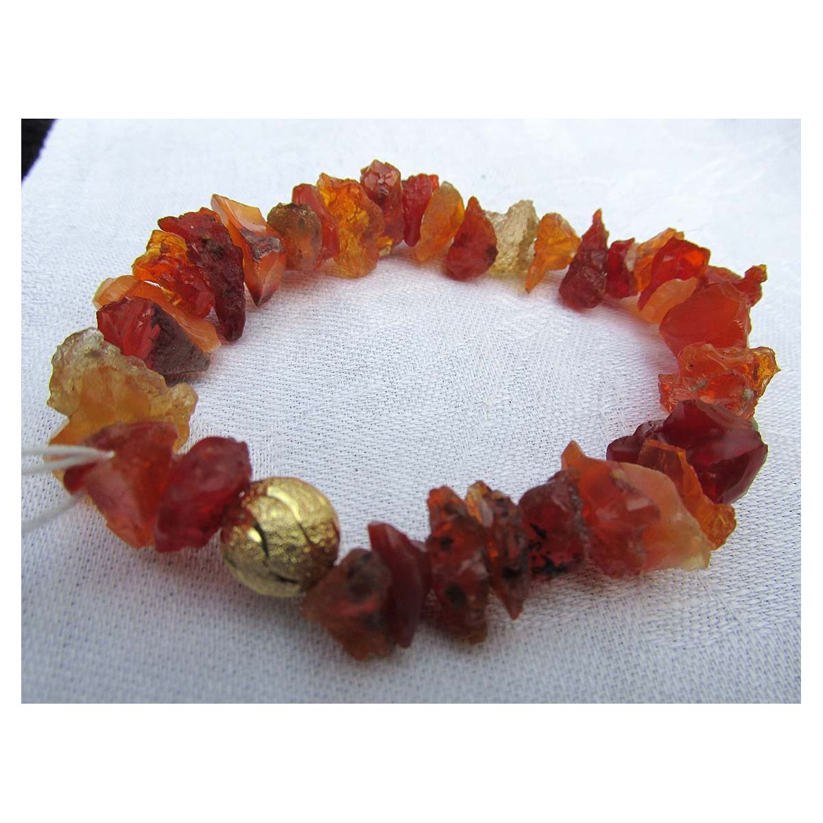 Feueropal Energie Armband