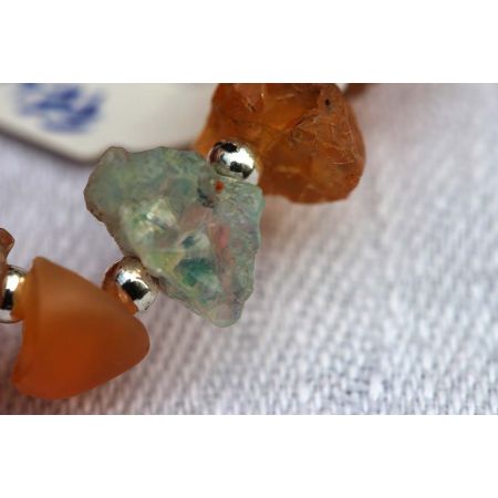 Feueropal Energie Armband