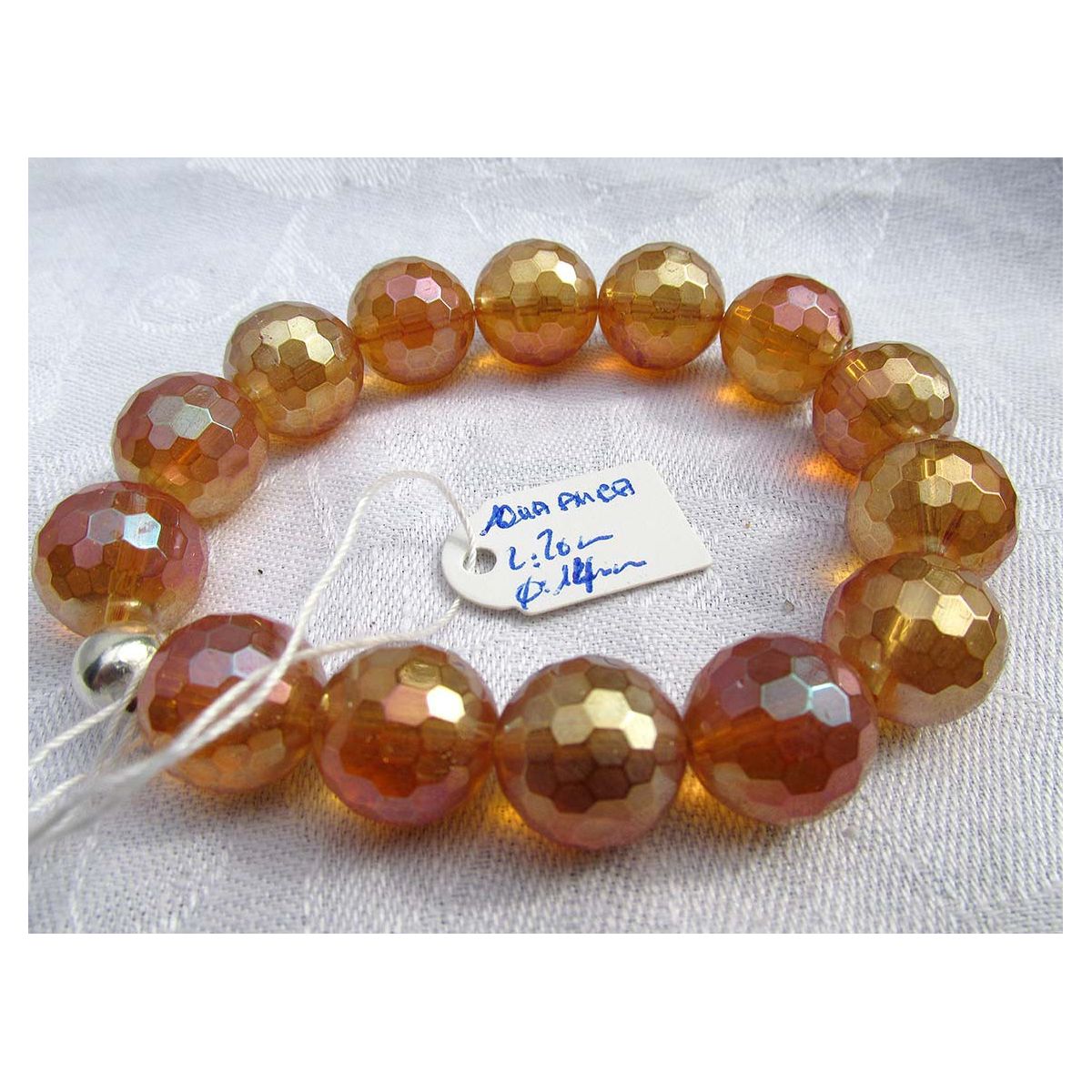 Aqua Aura Tangerine Armband
