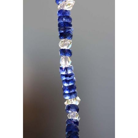 Blue - Saphire / Herkimer - Energie - Armband
