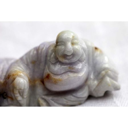 Buddha, sitzend Birma Jade