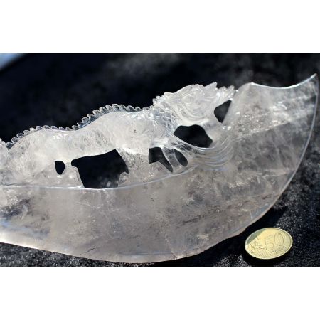 Bergkristall - Drachenschwert