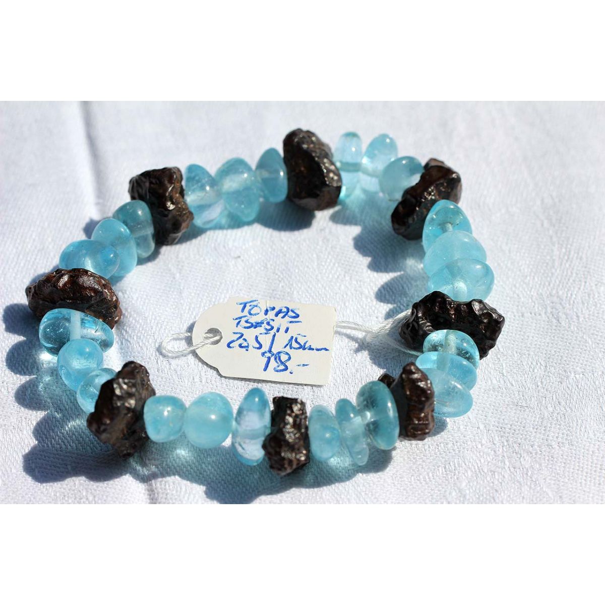 Topas-Kalahari Sunshine-Energie Armband