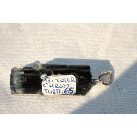 Turmalin, 2-farbig - Anhänger