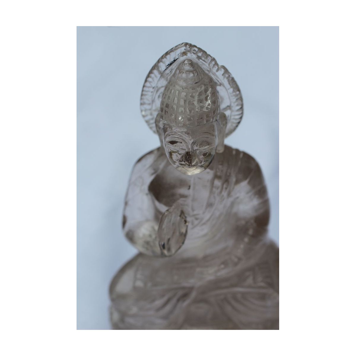 Rauchquarz - Buddha