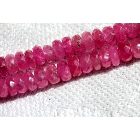 Herkimer Diamanten + Pink Saphir - Energiearmband