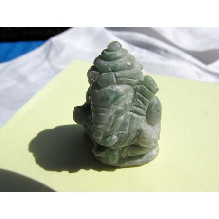 Mini-Birma-Jade-Ganesha-Gravur