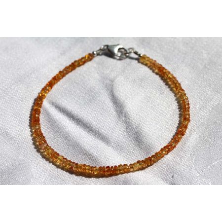 Gelbes Saphir-Energiearmband