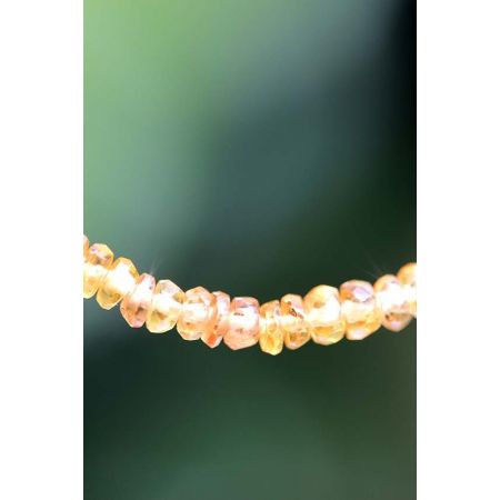 Gelbes Saphir-Energiearmband