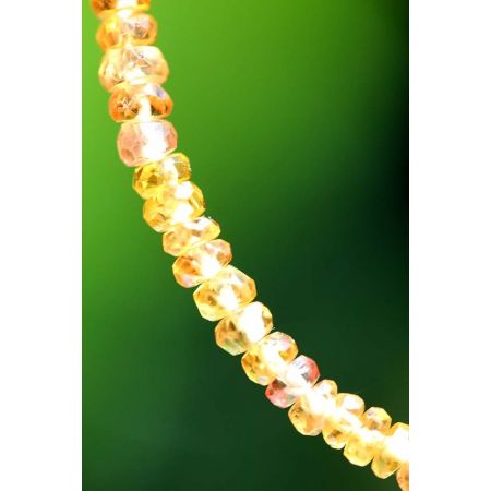 Gelbes Saphir-Energiearmband