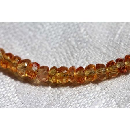 Gelbes Saphir-Energiearmband