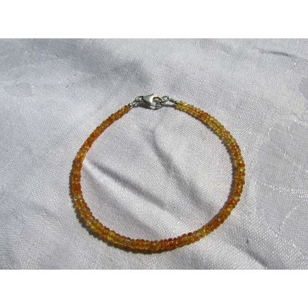 Gelbes Saphir-Energiearmband