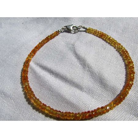 Gelbes Saphir-Energiearmband