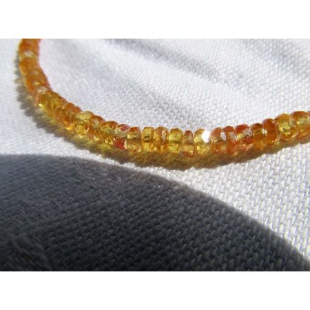 Gelbes Saphir-Energiearmband