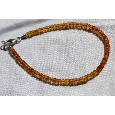 Gelbes Saphir-Energiearmband