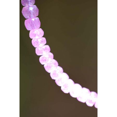 Saphir, pink - Energiearmband