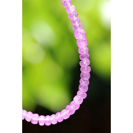 Saphir, pink - Energiearmband