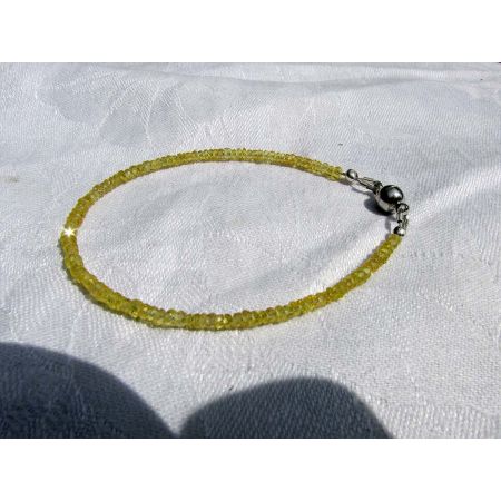 Saphir, gelb - Energiearmband