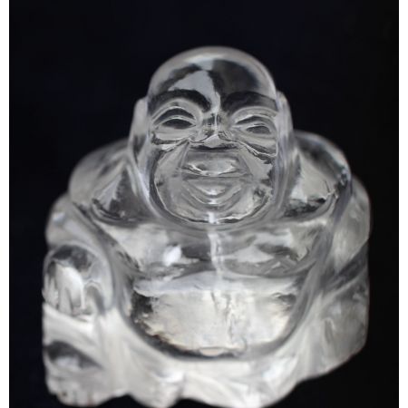Bergkristall - Lucky Buddha