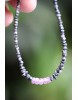 Schwarze Diamanten + Pink Saphire Energiearmband