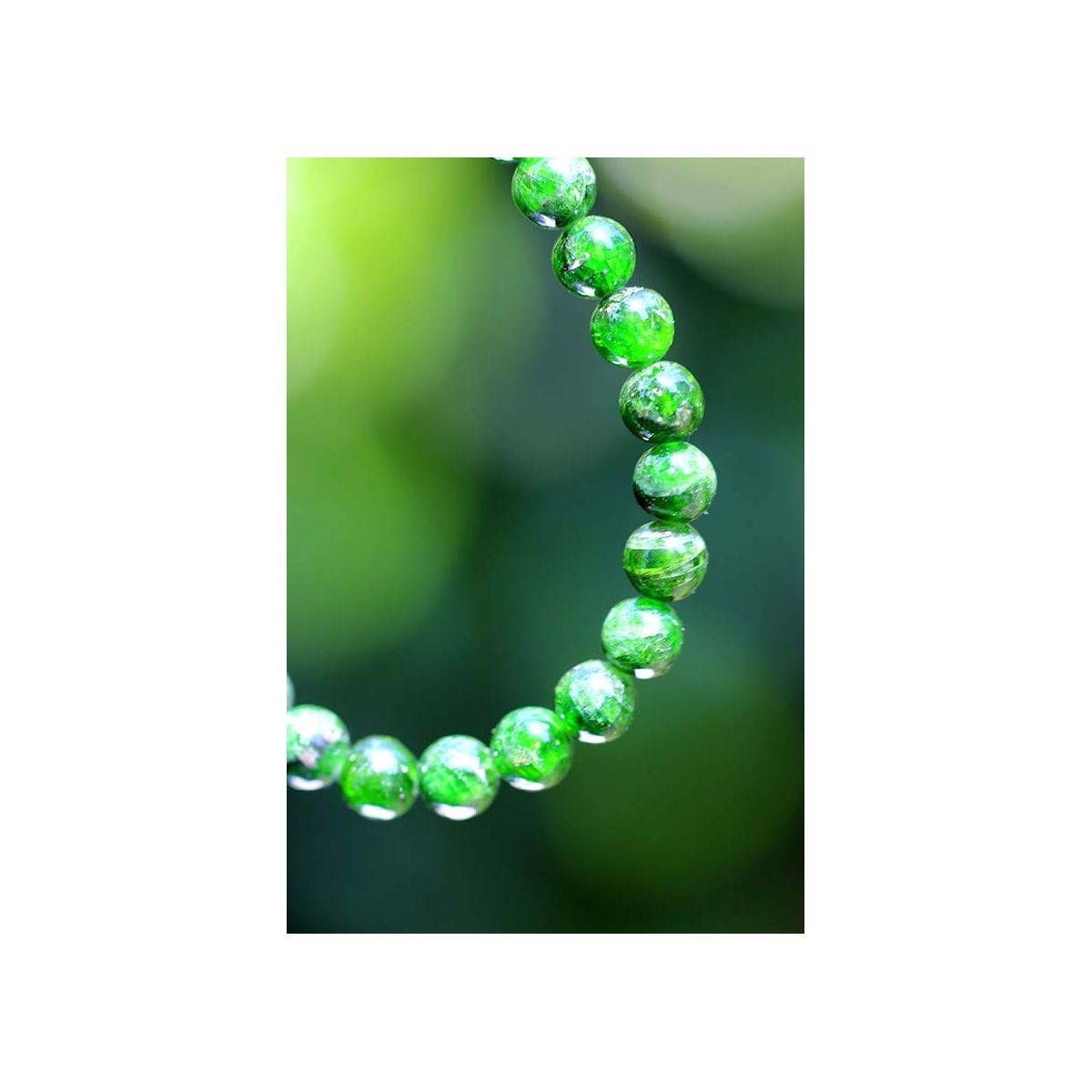 Chromdiopsid Energie Armband