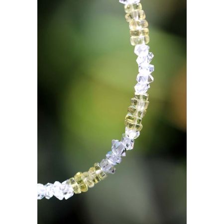 Herkimer+Lemonquarz Energiearmband, powerful healer