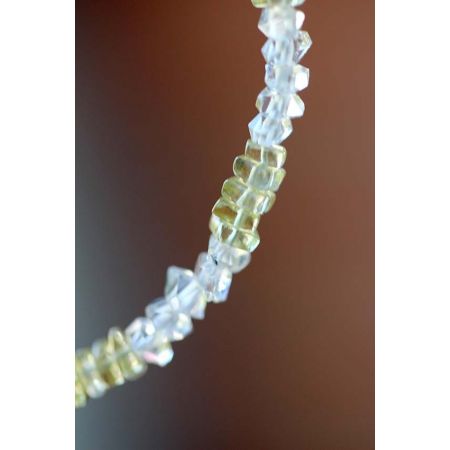 Herkimer+Lemonquarz Energiearmband, powerful healer