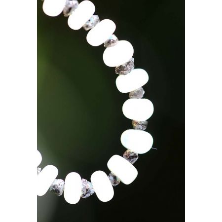 Schwarze Diamanten+WELO - Energiearmband