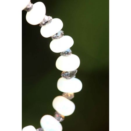 Schwarze Diamanten+WELO - Energiearmband