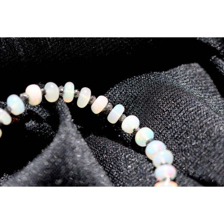 Schwarze Diamanten+WELO - Energiearmband